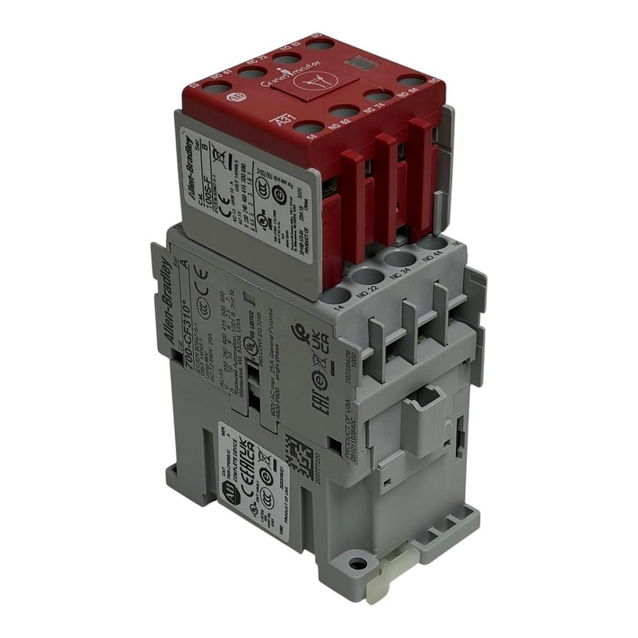 Used New Allen-Bradley 700S-CF620EJC Safety Control Relay 24VDC Guardmaster Ser A
