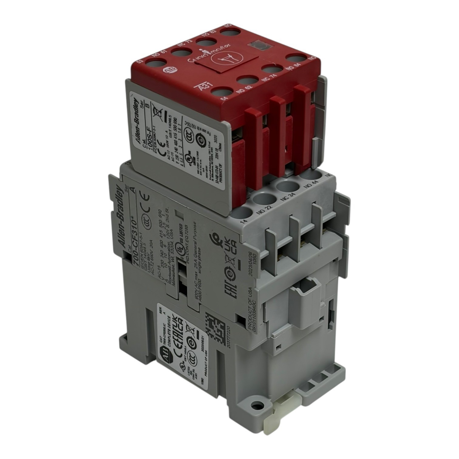 Used New Allen-Bradley 700S-CF620EJC Safety Control Relay 24VDC Guardmaster Ser A