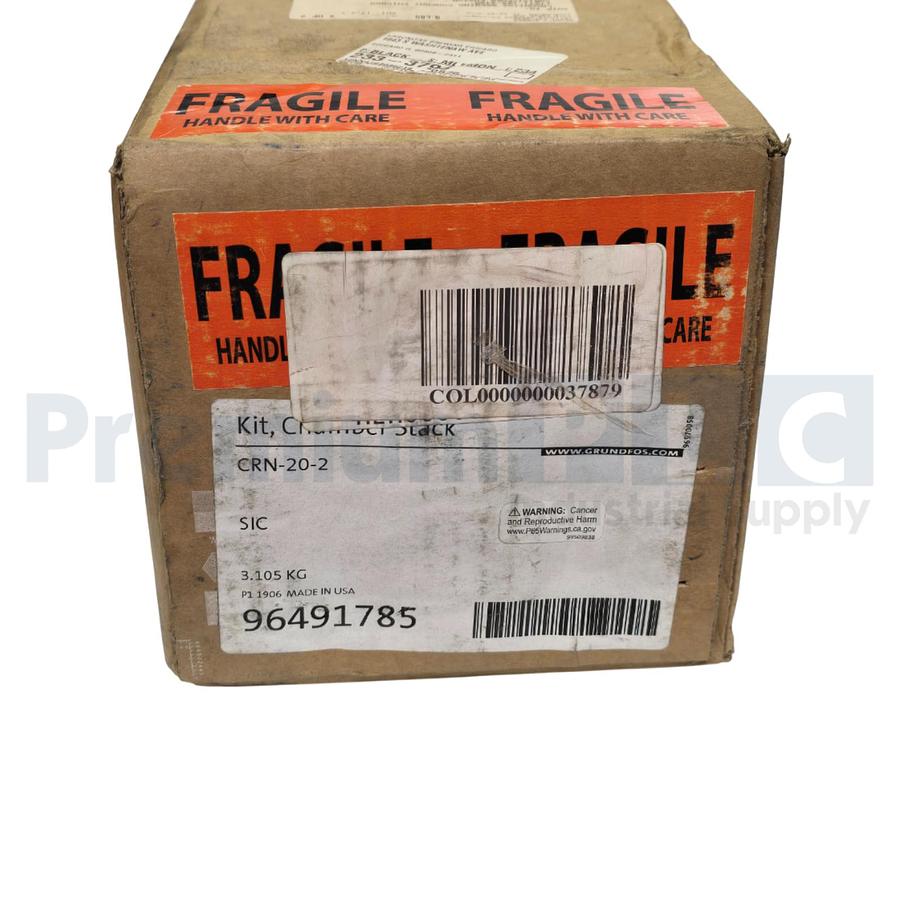 Used NEW GRUNDFOS 96491785 SIC CHAMBER STACK KIT FITS CRN-20-2 NSMP