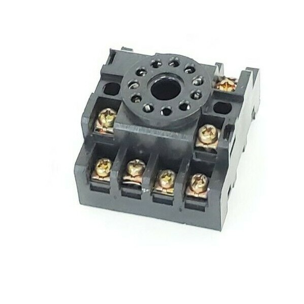 Used YOUNG ELECTRONICS DS-11-A RELAY SOCKET 10AMP 300V 11PIN OCTAL DS11A