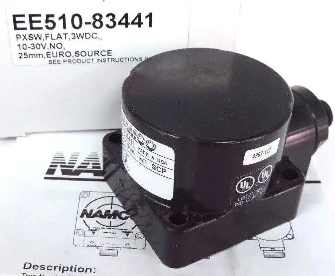 Used NIB NAMCO EE510-83441 FLATPAK PROXIMITY SWITCH 10-30V, NO, 25mm