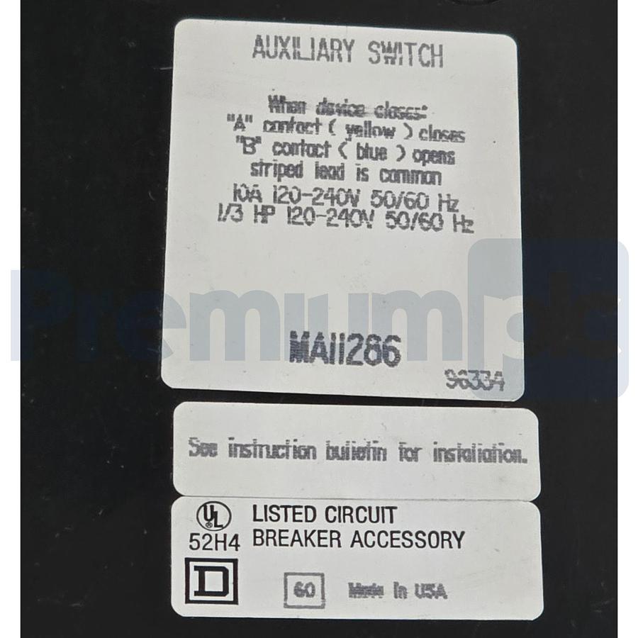 Used Square D MHL36100031DC1680 | MHL361000 1000A 3-Pole Circuit Breaker w/Trip USPI