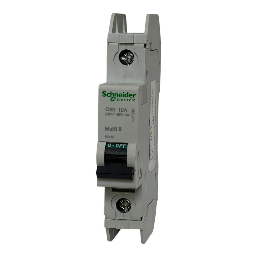 Schneider Electric Multi 9 C60 10A Circuit Breaker 60110 1 Pole 240V 60V New