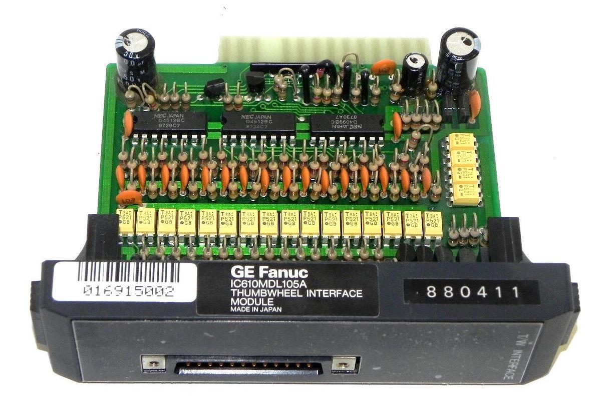 Refurbished GE FANUC IC610MDL105A THUMBWHEEL INTERFACE MODULE REPAIRED