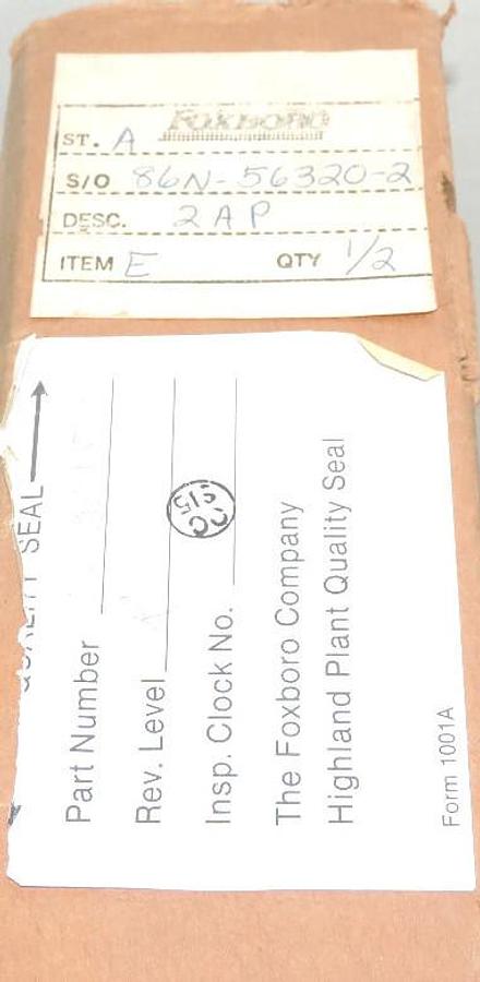 Used FOXBORO 2AP PROCESSING MODULE CARD HOLDER REV. LEVEL R ST. A 2AP