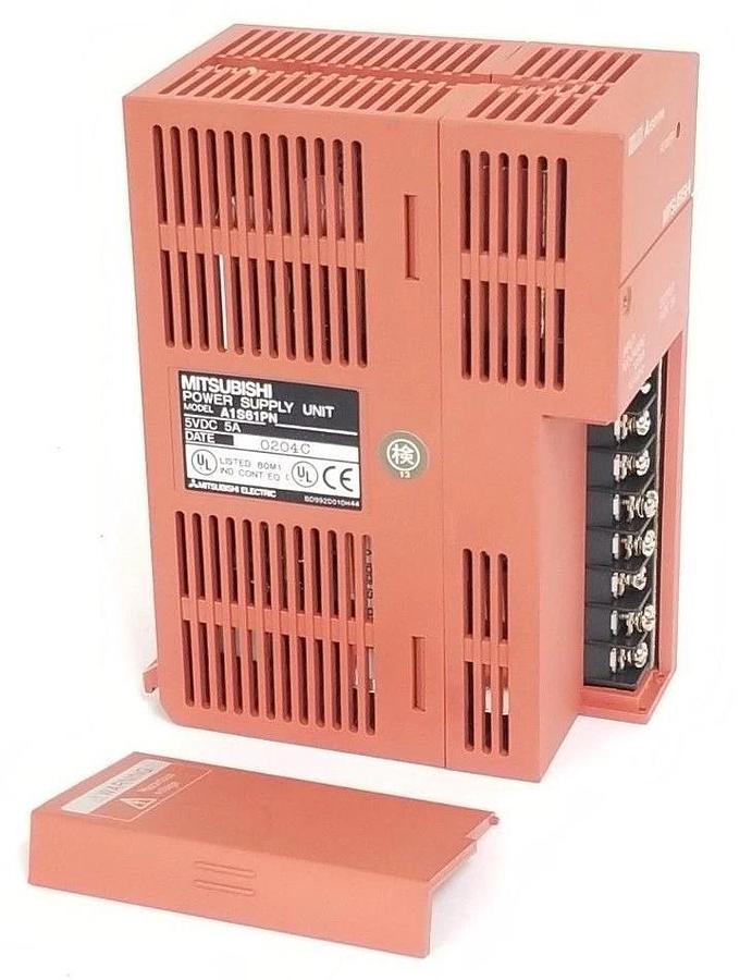 Used MITSUBISHI A1S61PN POWER SUPPLY UNIT, 5VDC, 5A