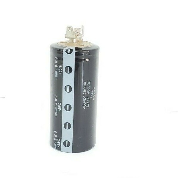 Used MARCON BWP M22 0G06AP CAPACITOR 400VDC 1800uF / SURGE 450VDC / 80DEG C