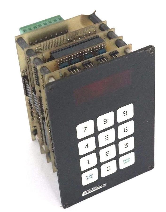 Used CINCINNATI ELECTROSYSTEMS 612-24-S0-1A-1B-N KEYPAD ASSEMBLY 61224S01A1BN