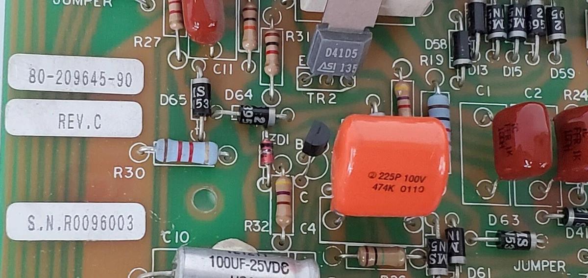 Used SCI 80-209645-90 CONTROL BOARD REV. C 410964