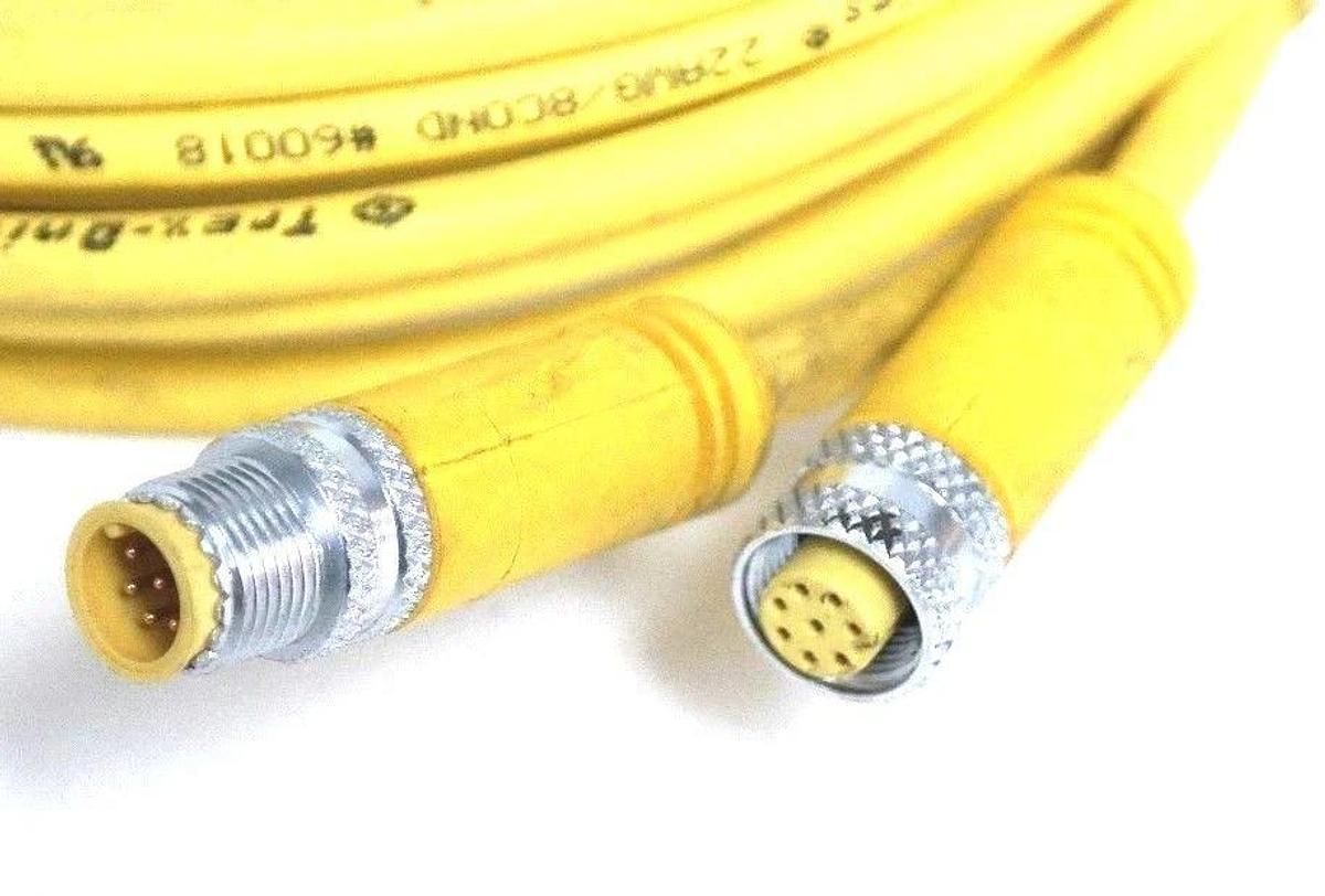 Used TPC WIRE & CABLE CF28E60M006 TREX-ONICS MICRO QUICK CONNECT CABLE 6M, 8P, M/F
