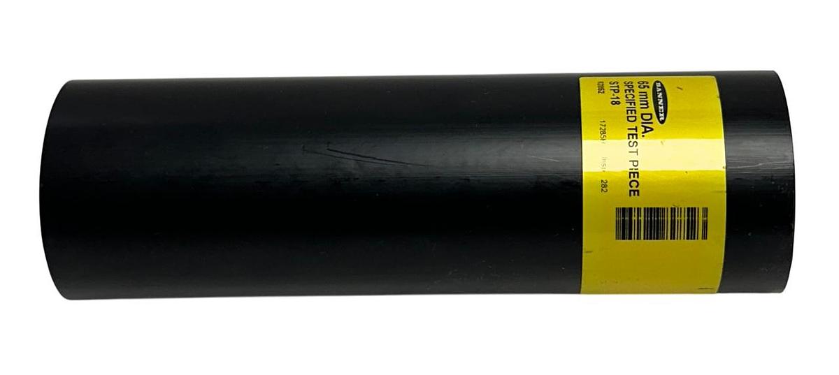 Used BANNER STP-18 / 82852 SPECIFIED TEST PIECE 65mm DIAMETER BLACK 8'' LENGTH NSNP