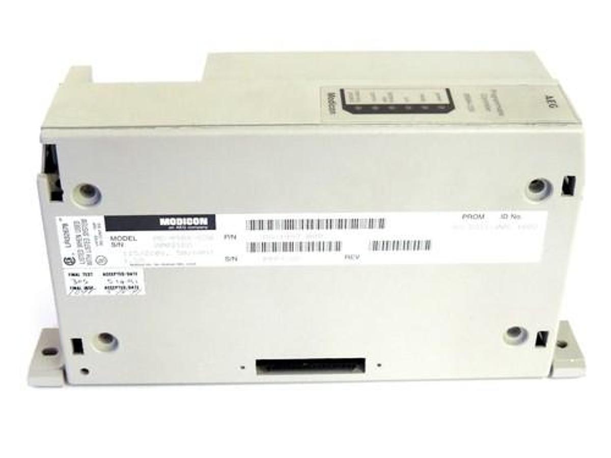 Used AEG MODICON PC-M984-230 PROGRAMMABLE CONTROLLER PN AS-1957-000 PROM AS-C316-006