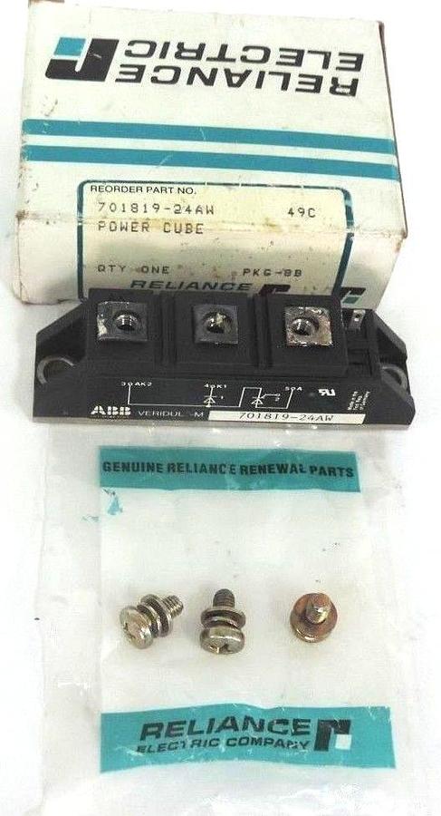 Used RELIANCE ELECTRIC 701819-24AW POWER CUBE 70181924AW