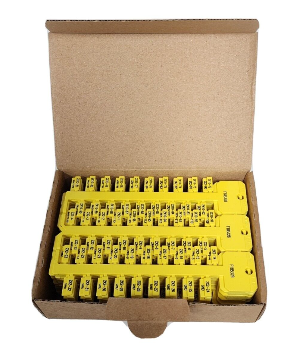 Used NIB MURRPLASTIK 86361018 (PRICE/PK OF 1026) KS 4/12 LABEL - YELLOW
