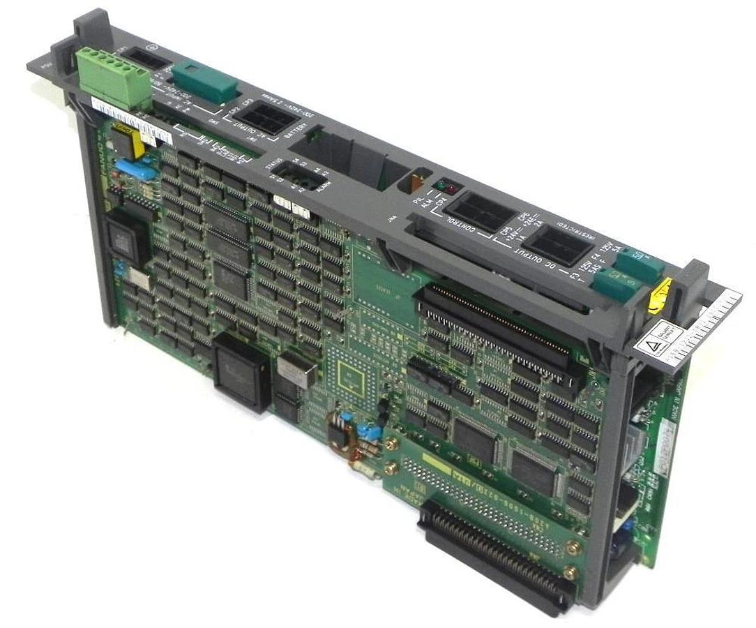 Used FANUC A16B-1212-0871/18C POWER SUPPLY BOARD W/ A20B-8001-0124/03B BOARD