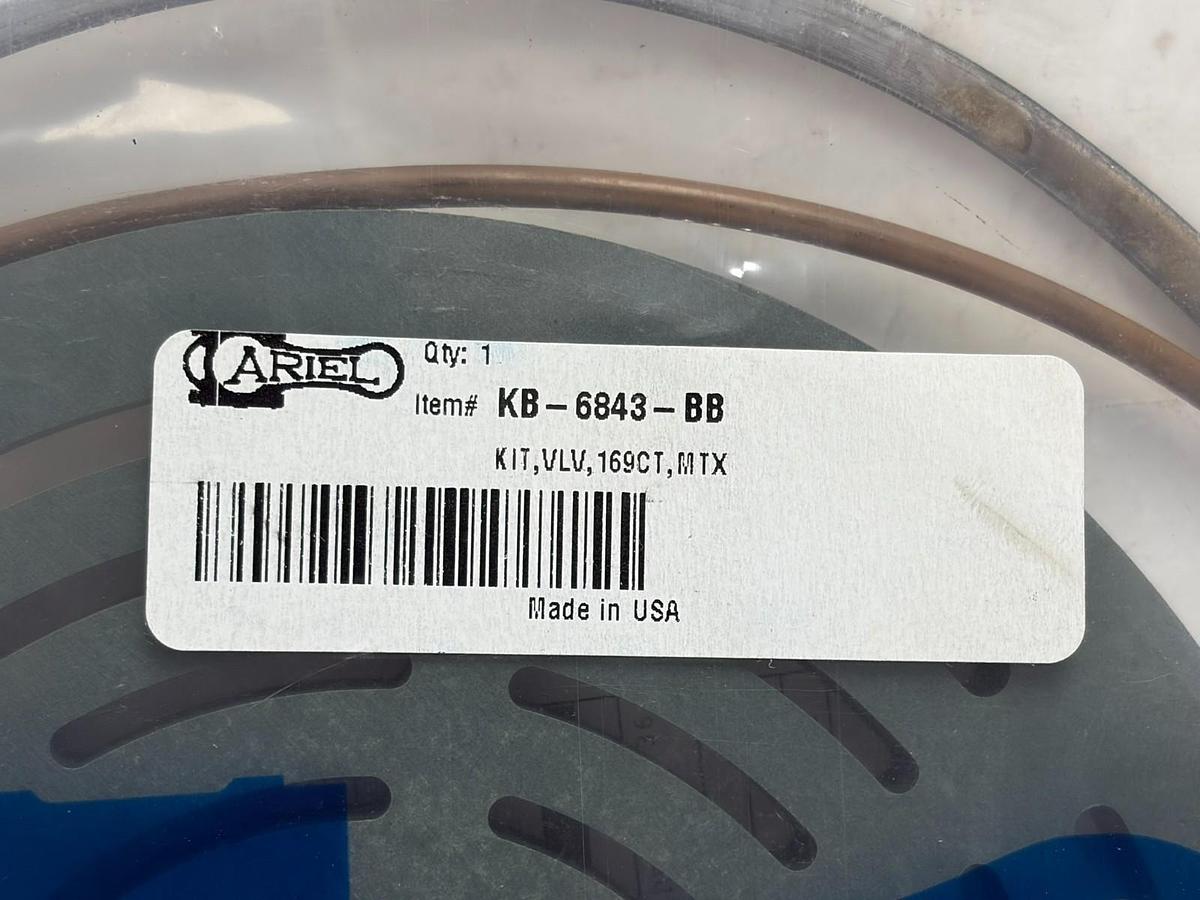 Ariel KB-6843-BB Compressor Valve Kit 169CT MTX OEM Rebuild Kit New