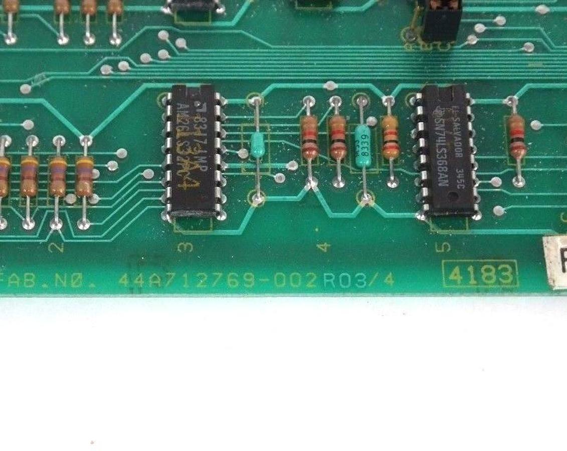 Used GE FANUC IC600CB503A CONTROL MODULE 44A297034-G03, 44A712769-002 R03/4
