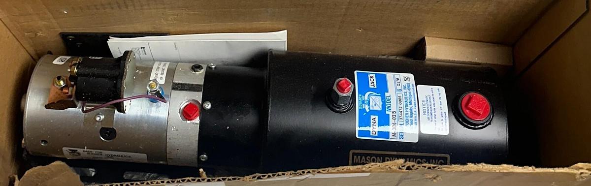 Used BUCHER HYDRAULICS M-304-0315 / 8120-S MONARCH Dyna-Jack POWER UNIT 24VDC NSMP