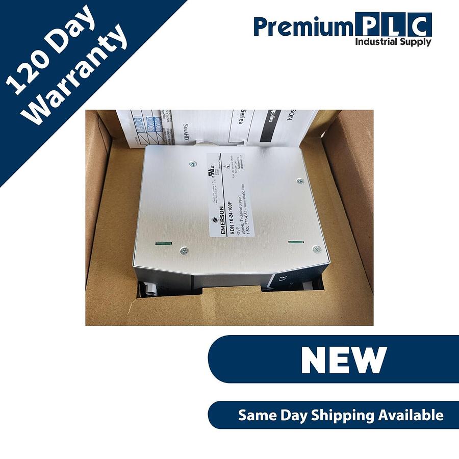 Used EMERSON SolaHD SDN10-24-100P SDN-P POWER SUPPLY 10A 24VDC 240W SDN1024100P NSMP