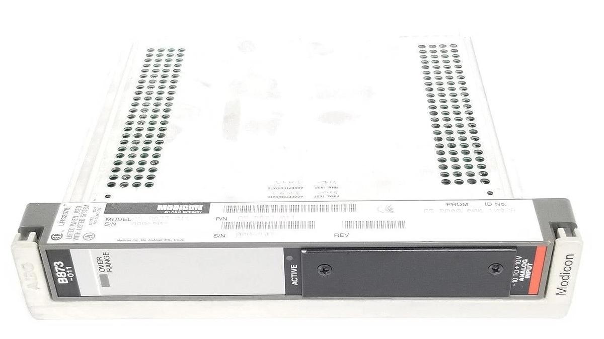 Used MODICON AS-B873-011 INPUT MODULE ASB873011