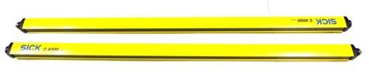 Used SET OF SICK C40E-1203AG300 (1027961) & C40S-1203AA300 (1027939) LIGHT CURTAINS