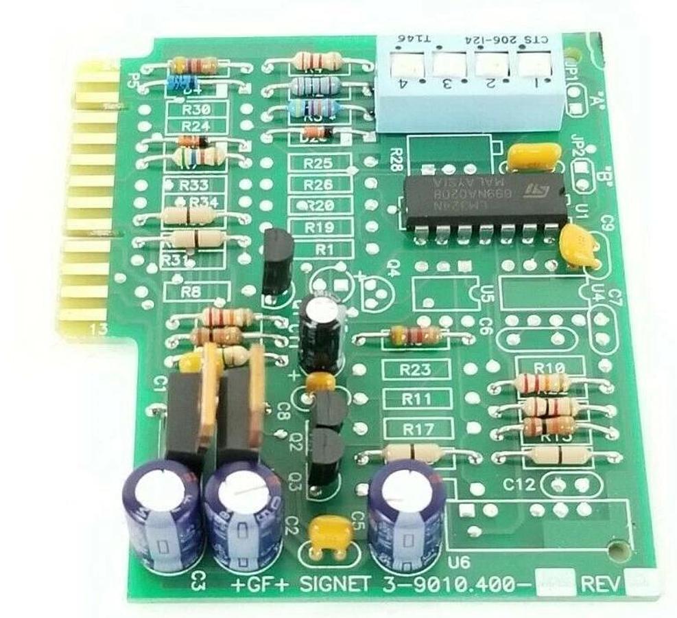 Used GF SIGNET 3-9010.400-1 FREQUENCY INPUT BOARD 3-9010.400 3-9010.405 REV. G