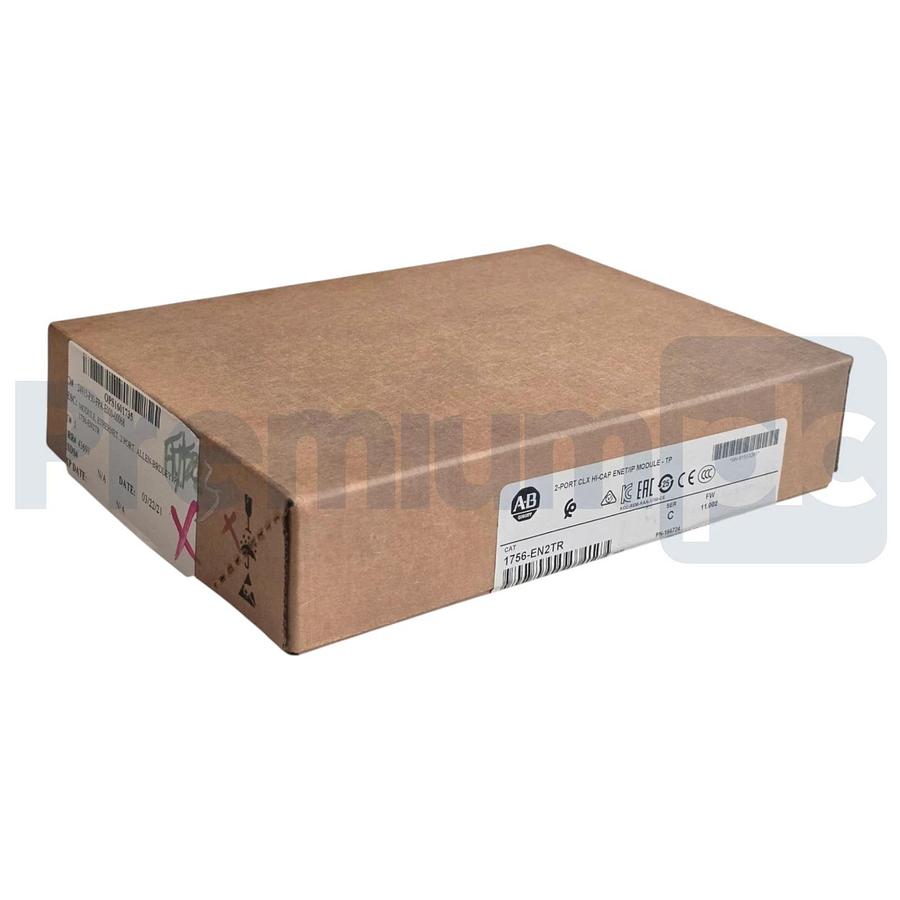 Sealed Allen Bradley 1756-EN2TR /C ControlLogix 2-Port ENet/IP Module FW 11.002
