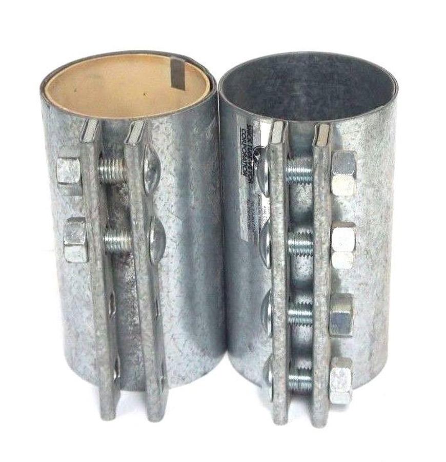 LOT OF 2 NEW MORRIS 3-1/2-4C COUPLINGS 101.6 MM OD FITS 4" OD 3124C