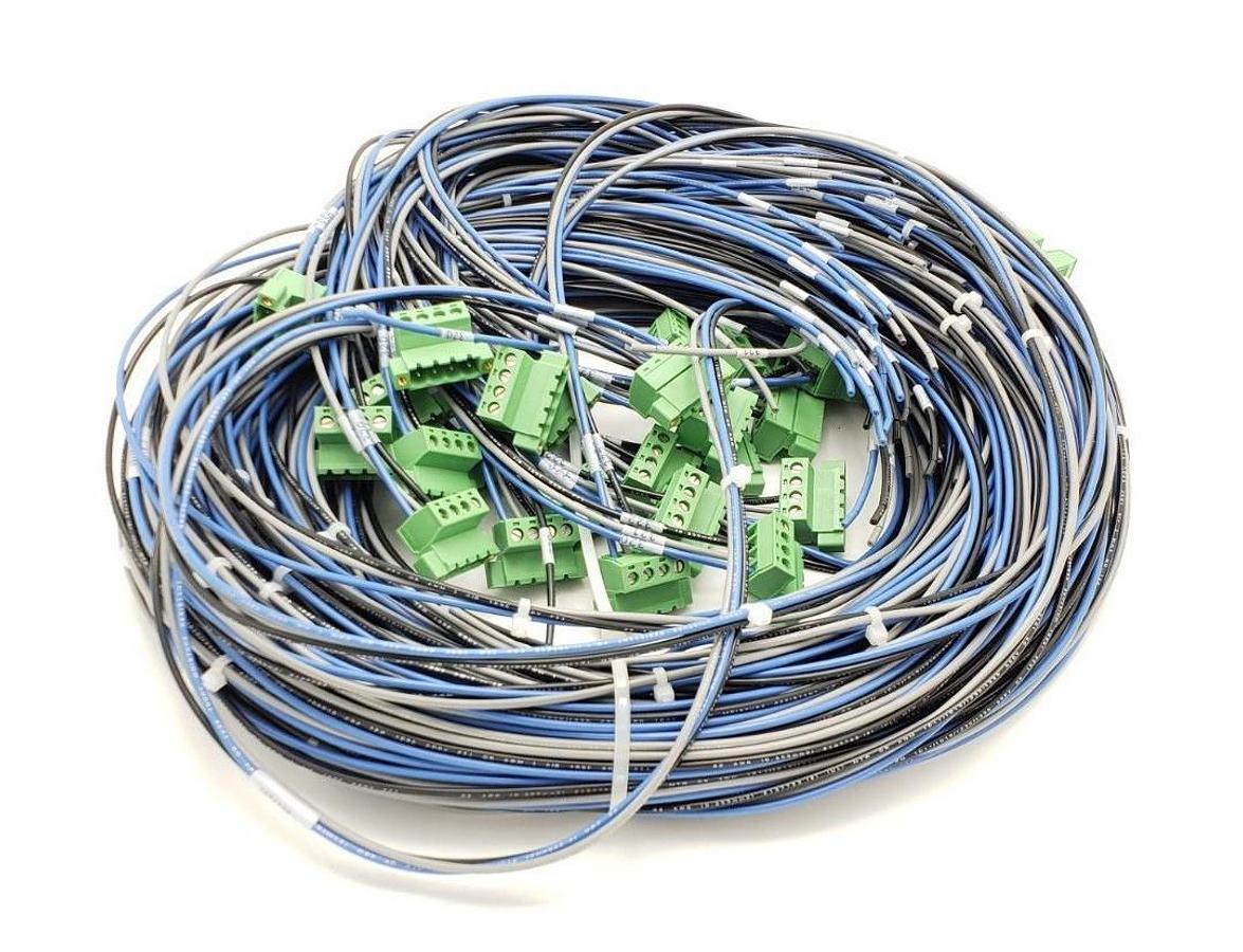 LOT OF 25 WEATHERFORD 02071629 REV A VSD FAULT TO IF CABLE ASSEMBLIES 2071629