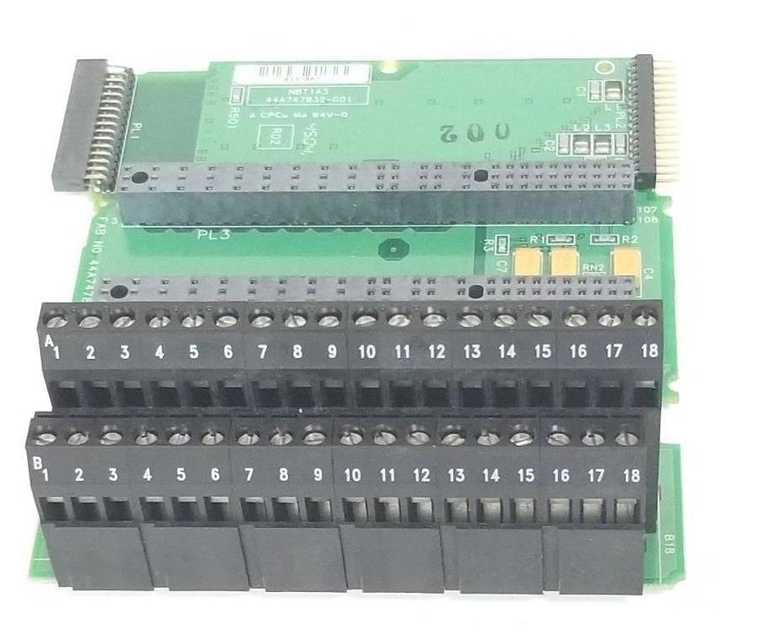 Used GE FANUC 44A747833-001R02/2 CONTROL MODULE NBT1A3, 44A747832-G01
