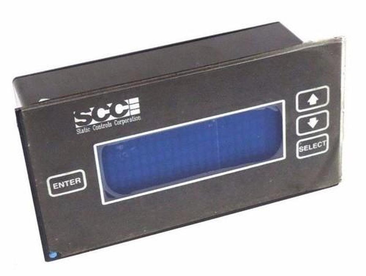 Used NIB STATIC CONTROLS CORP 1080-S4-04-X-X-FN LCD DISPLAY MODULE 1080S404XXFN