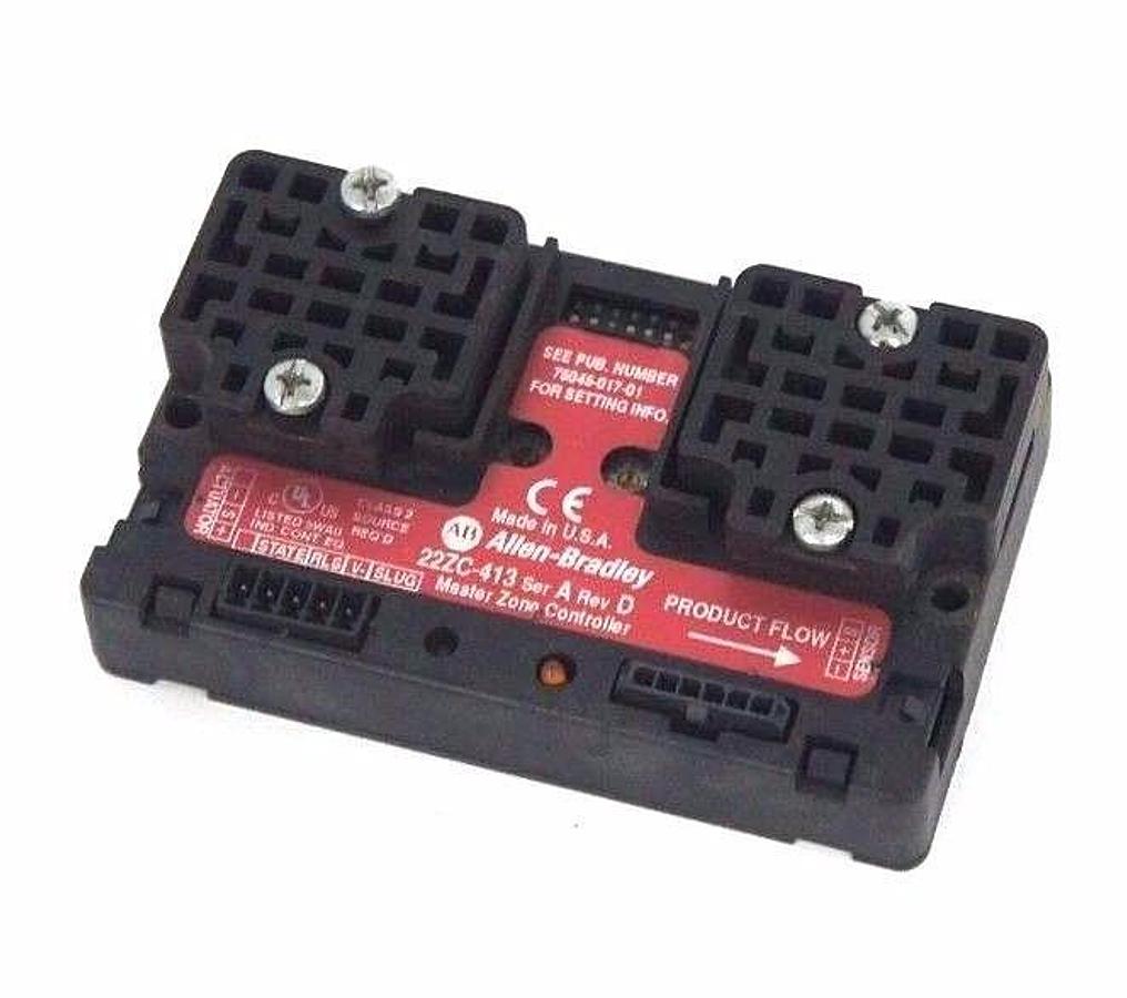 Used ALLEN BRADLEY 22ZC-413 MASTER ZONE CONTROLLER SER A, REV D, 75045-017-01