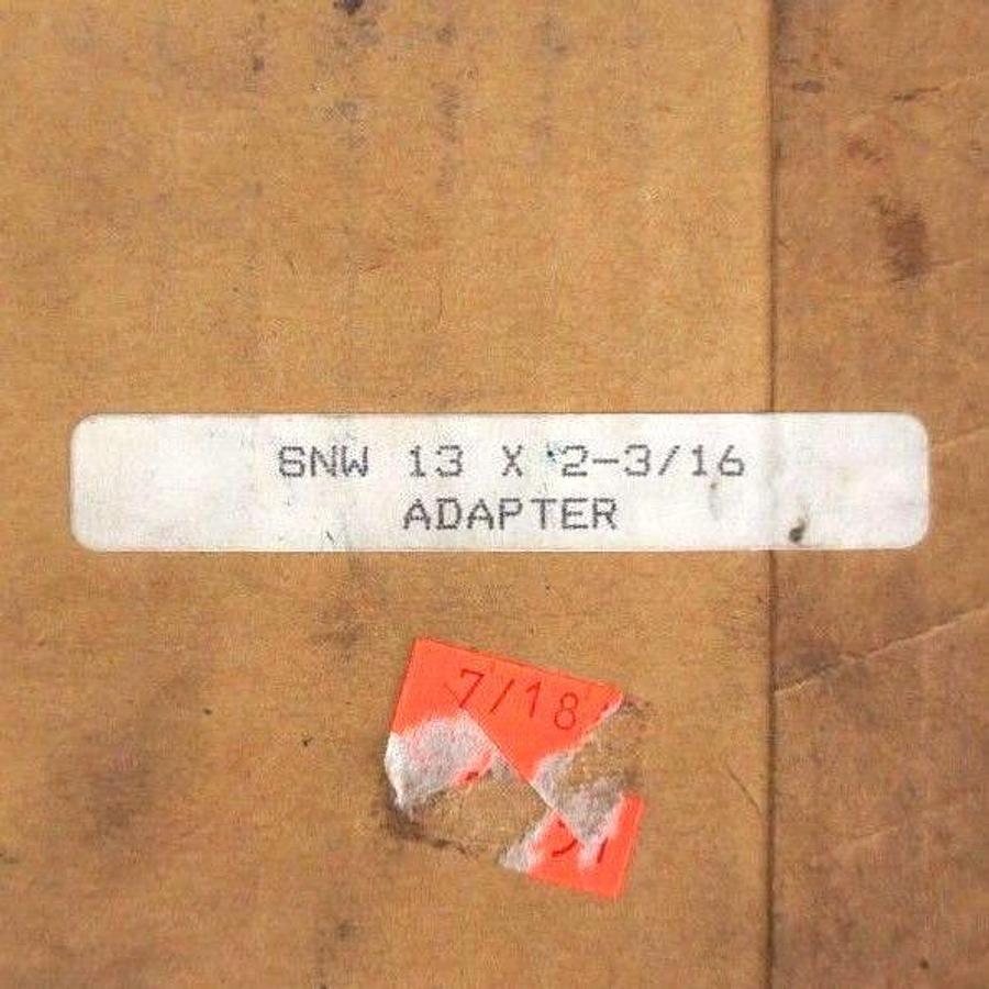 Used LOT OF 2 NEW SKF SNW 13 X 2-3/16 BEARING ADAPTER SLEEVES SNW13X2316