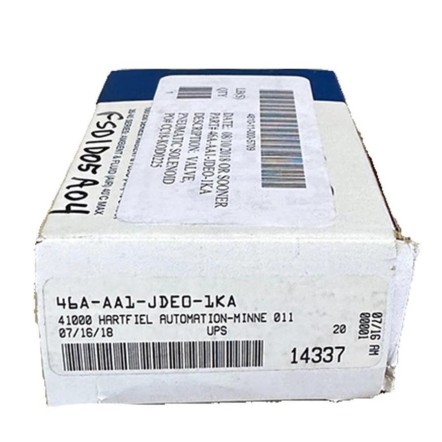 NEW MAC 46A-AA1-JDEO-1KA / 46AAA1JDEO1KA SOLENOID VALVE 46 SERIES 4-WAY 24VDC