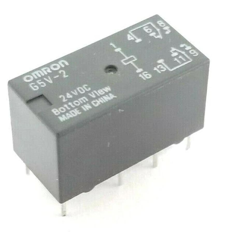 Used LOT OF 15 OMRON G5V224VDC RELAYS G5V-2 24VDC