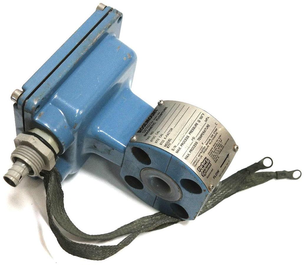Used ROSEMOUNT 8711 MAGNETIC FLOWTUBE 8711TPA005R1E5, 740PSI 300F 5.10MPA