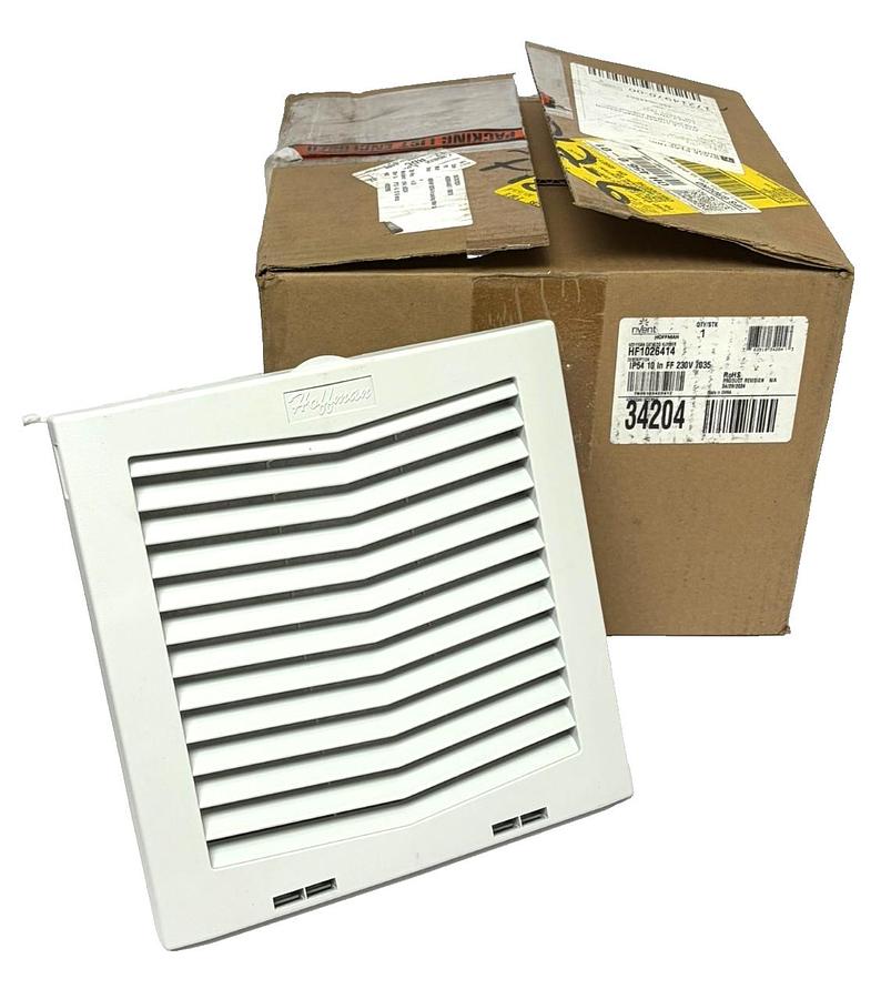 Used nVent Hoffman HF1026414 HF10 Side-Mount Filter Fan 230V 10 Inch New Surplus