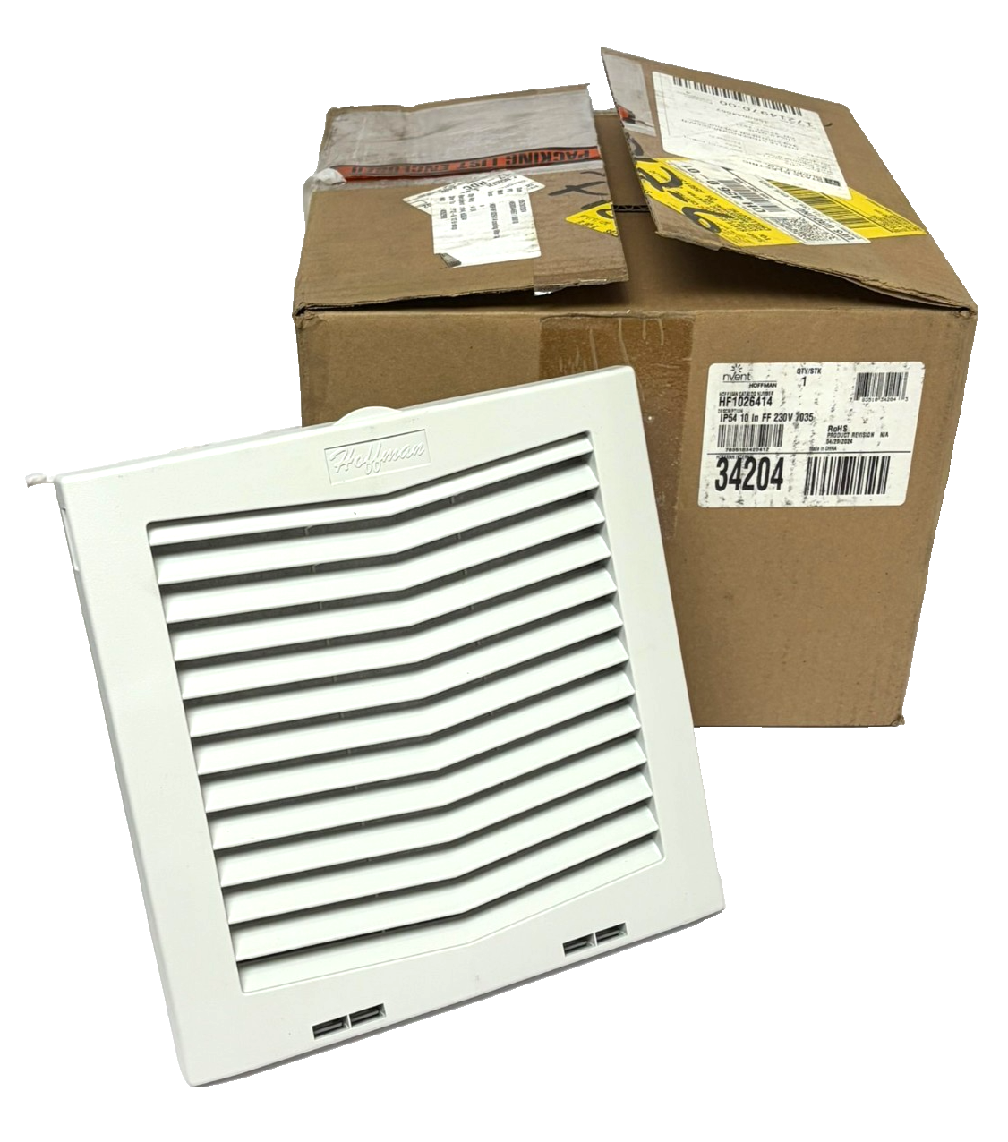 Used nVent Hoffman HF1026414 HF10 Side-Mount Filter Fan 230V 10 Inch New Surplus