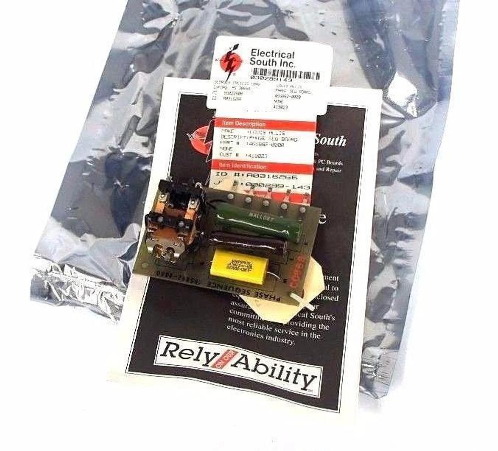 Refurbished LOUIS ALLIS 46S882-0000 PHASE SEQUENCE BOARD - REPAIRED