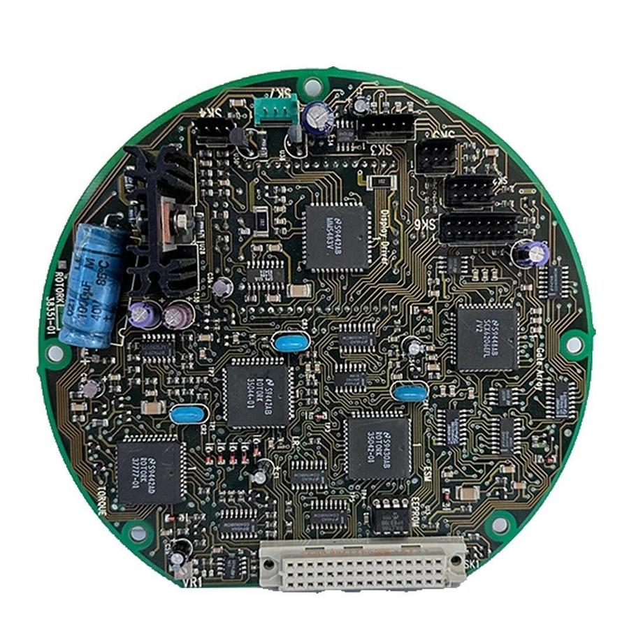 Used ROTORK 38385-01 / 3838501 INDICATOR CONTROL BOARD W/ DISPLAY 38351-01 / 3835101