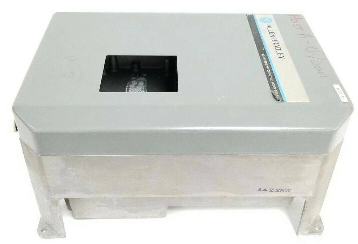 Used ALLEN BRADLEY 1333-BAB DRIVE HOUSING FRONT COVER & HEATSINK A4-2.2KW SER. D