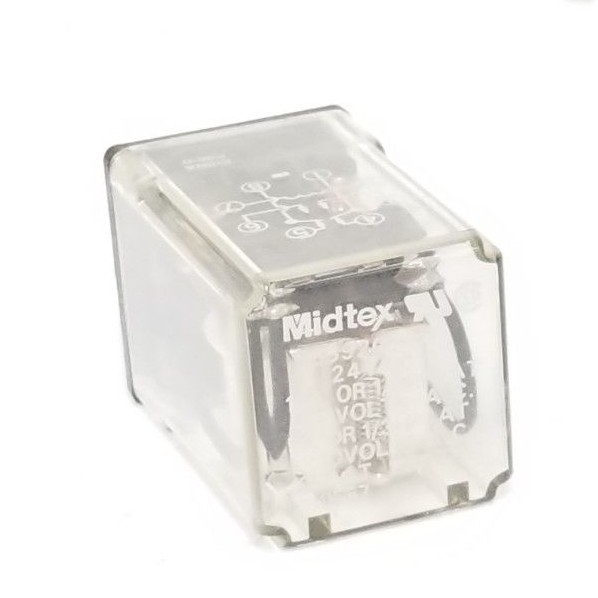 Used MIDTEX 15592Q200 RELAY 24VAC
