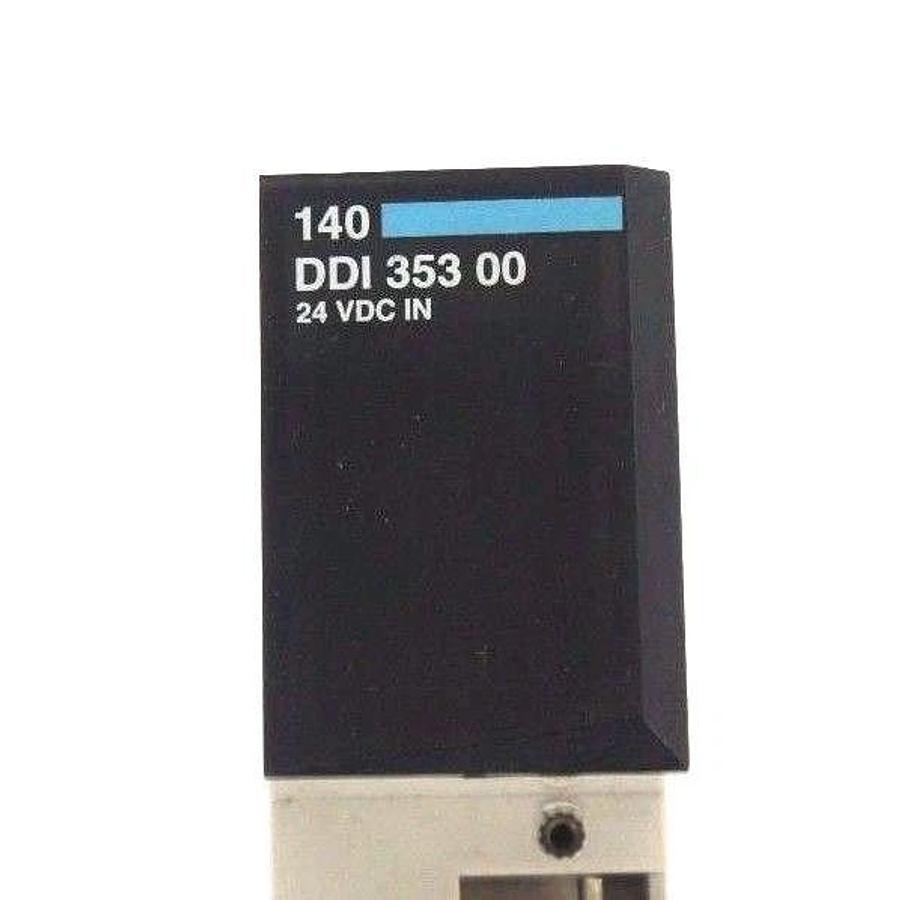 Used AEG MODICON 140-DDI-353-00 24V DC INPUT MODULE 043502736, 6040100, 140DDI35300