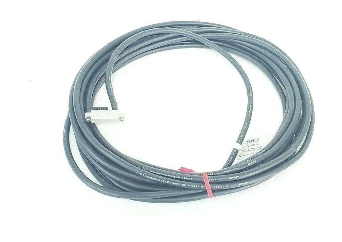 Used NEW KEYENCE SL-VP7N LIGHT CURTAIN CONNECTOR CABLE SLVP7N