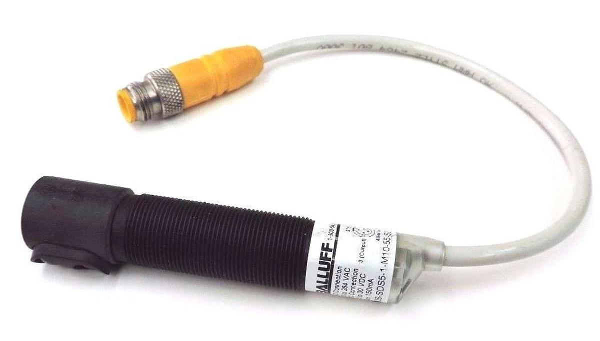 Used BALLUFF BOS-SDS5-1-M10-55-S21-00.2 SENSOR BOSSDS51M1055S21002