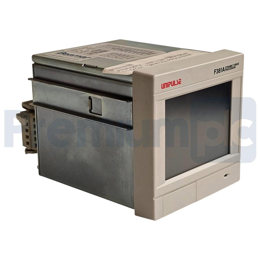 Used Unipulse F381A Dynamic Force Processor Digital Indicator/Display TFT 24VDC NSNP