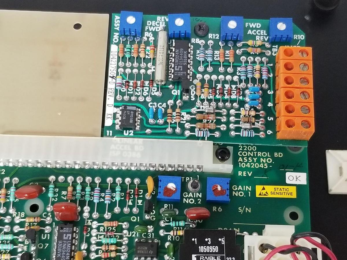 Used FINCOR 2200 106204101 REV NK REGNERATIVE DC MOTOR CONTROL 1042045-01-K, 1042048