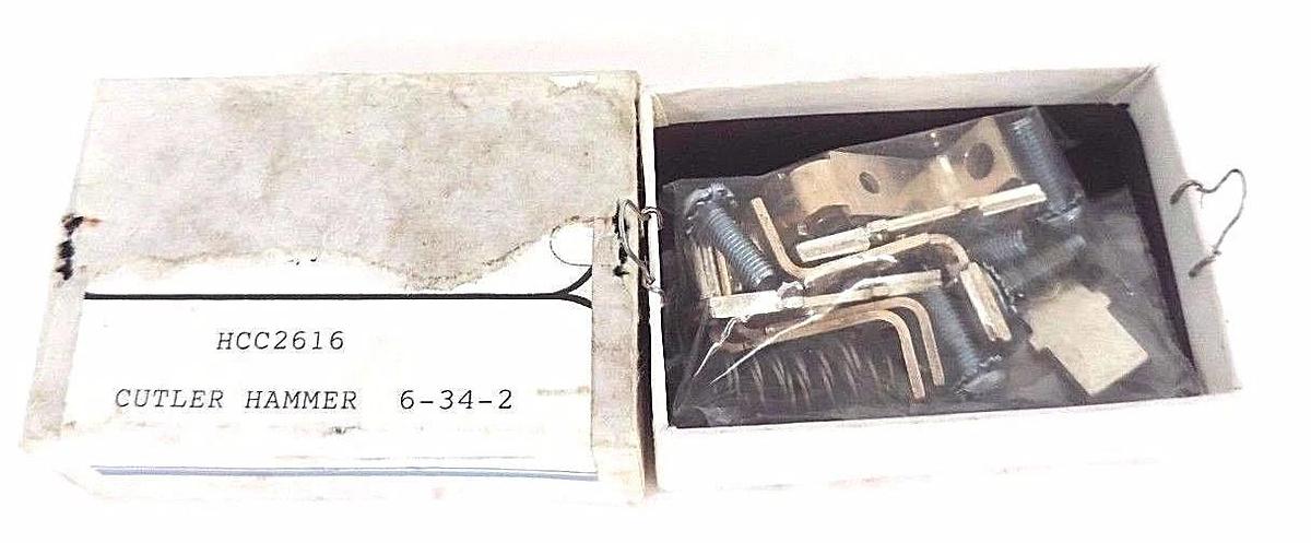 Used NIB CUTLER-HAMMER 6-34-2 CONTACT KIT 6342