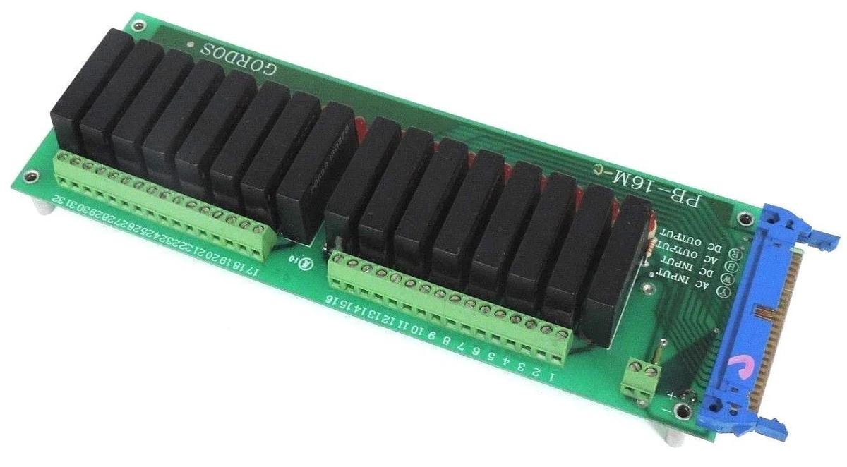 Used GORDOS PB-16M-C 16 SLOT RACK PB16MC