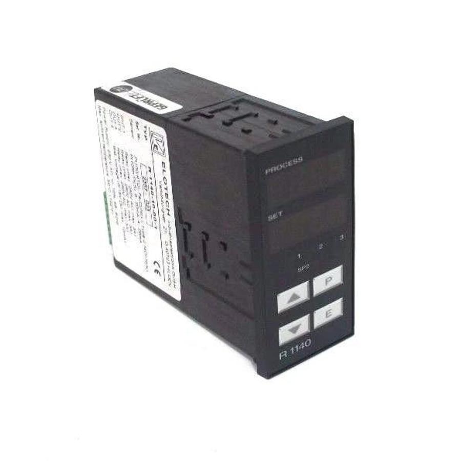 Used NIB ELOTECH R1140-10-00-1 SINGLE ZONE TEMPERATURE CONTROLLER R1140, 2357-023